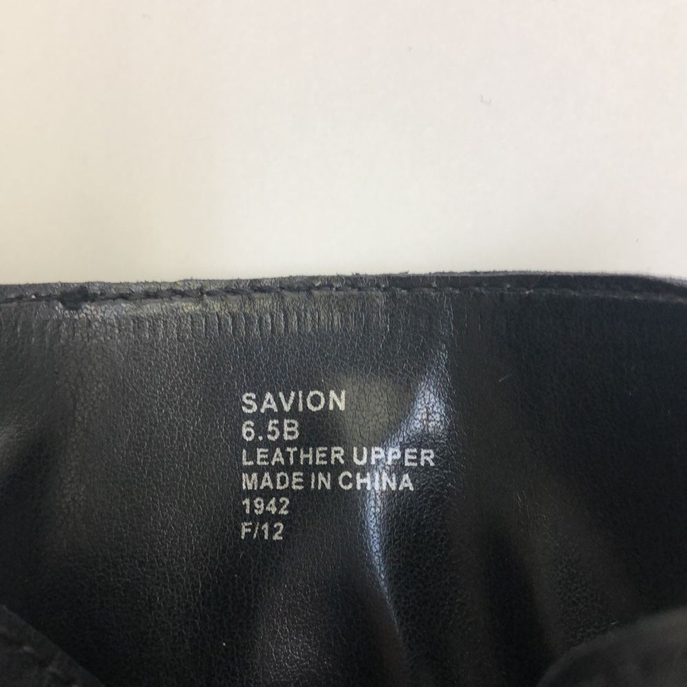 Lauren Ralph Lauren Savion Black Boots Leather New - Picture 12 of 12